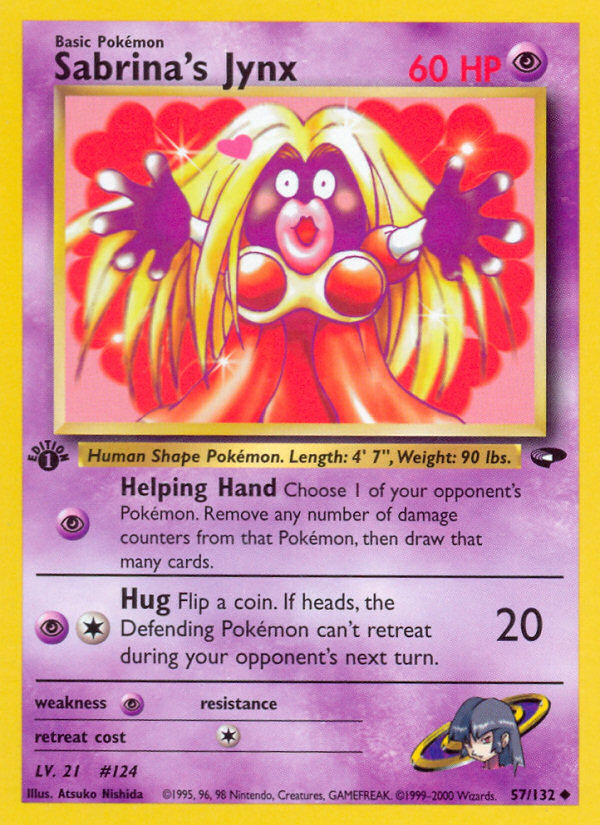 Sabrina's Jynx - Gym Challenge - #57 (1st Edition)
