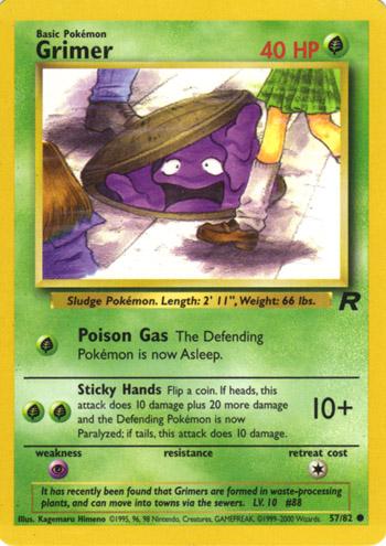 Grimer - Team Rocket - #57