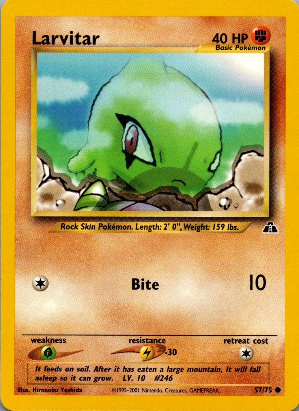 Larvitar - Neo Discovery - #57