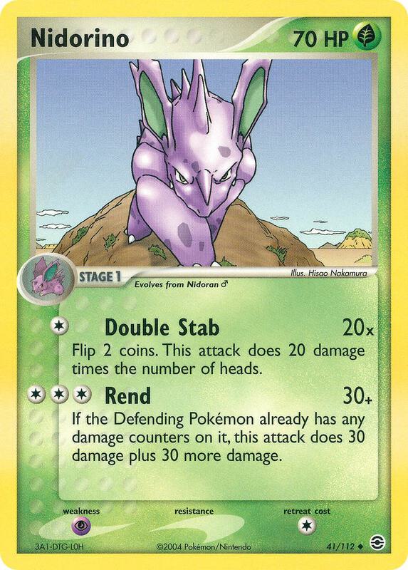 Nidorino - EX FireRed & LeafGreen - #41