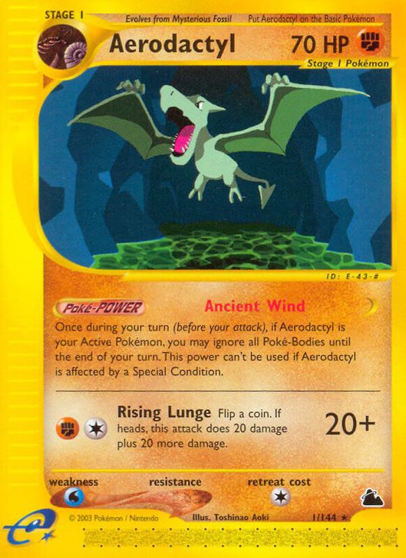 Aerodactyl - Skyridge - #1