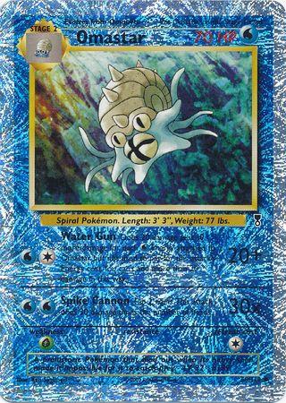 Omastar - Legendary Collection - #58 (Reverse Holo)