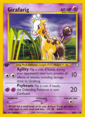 Girafarig - Neo Genesis - #58 (1st Edition)