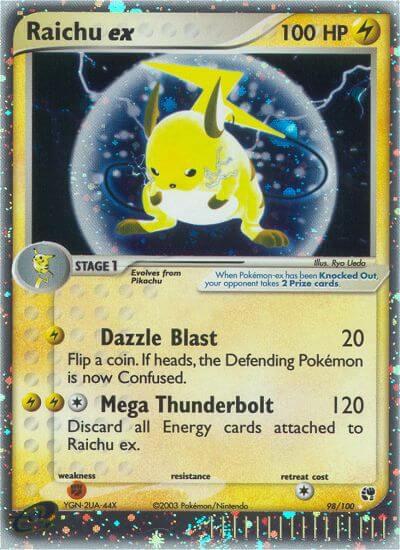 Raichu ex - EX Sandstorm - #98