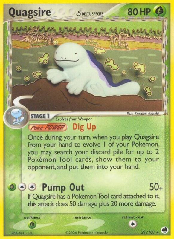 Quagsire (Delta Species) - EX Dragon Frontiers - #21