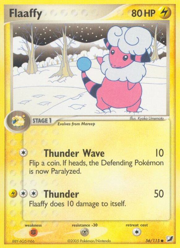 Flaaffy - EX Unseen Forces - #56