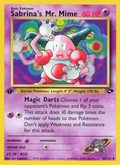 Sabrina's Mr. Mime - Gym Challenge - #59 (1st Edition)