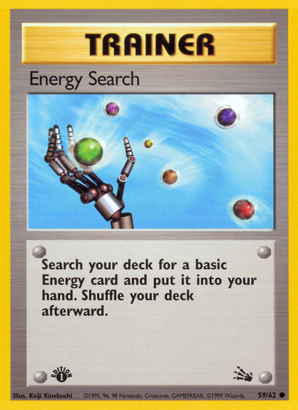Energy Search - Fossil - #59 (1st Edition)