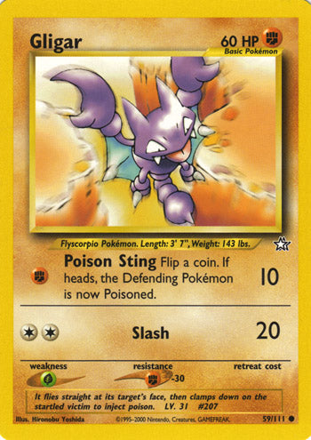 Gligar - Neo Genesis - #59