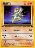 Machop - Team Rocket - #59 (1st Edition)