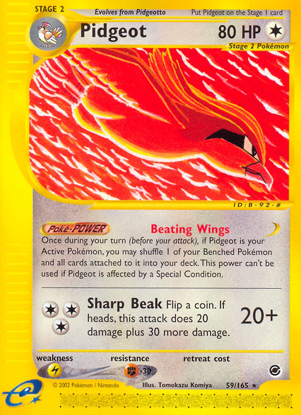 Pidgeot - Expedition - #59