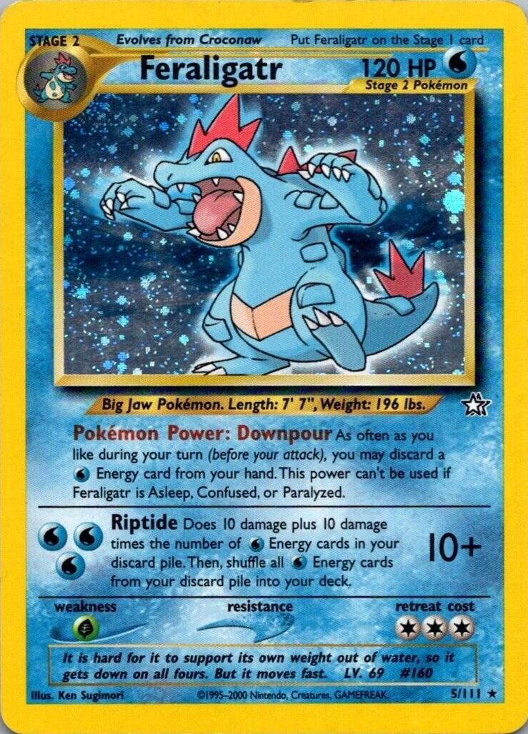 Feraligatr - Neo Genesis - #5