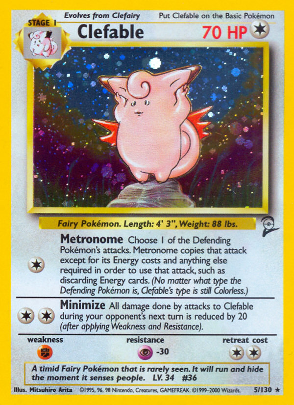 Clefable - Base Set 2 - #5