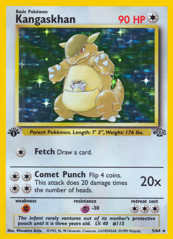 Kangaskhan - Jungle - #5 (1st Edition)