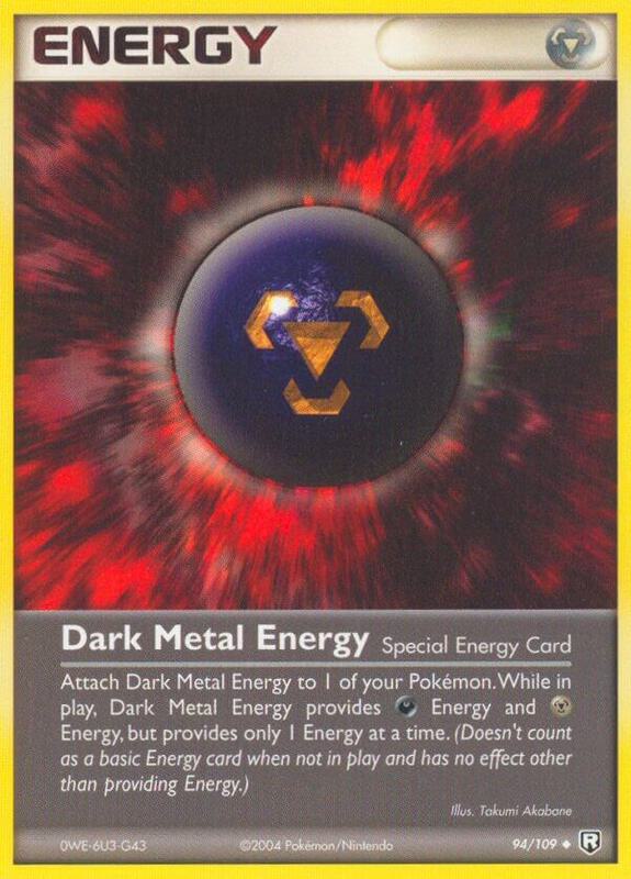 Dark Metal Energy - EX Team Rocket Returns - #94