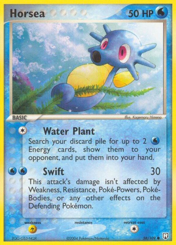 Horsea - EX Team Rocket Returns - #58