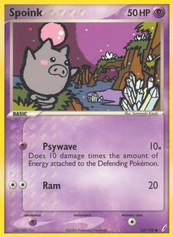 Spoink - EX Crystal Guardians - #62