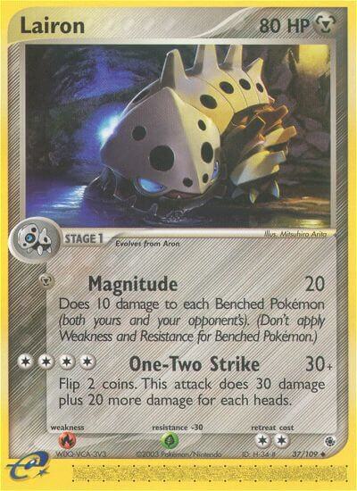 Lairon - EX Ruby & Sapphire - #37