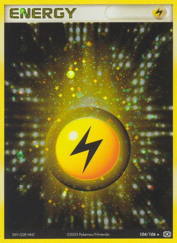 Lightning Energy - EX Emerald - #104