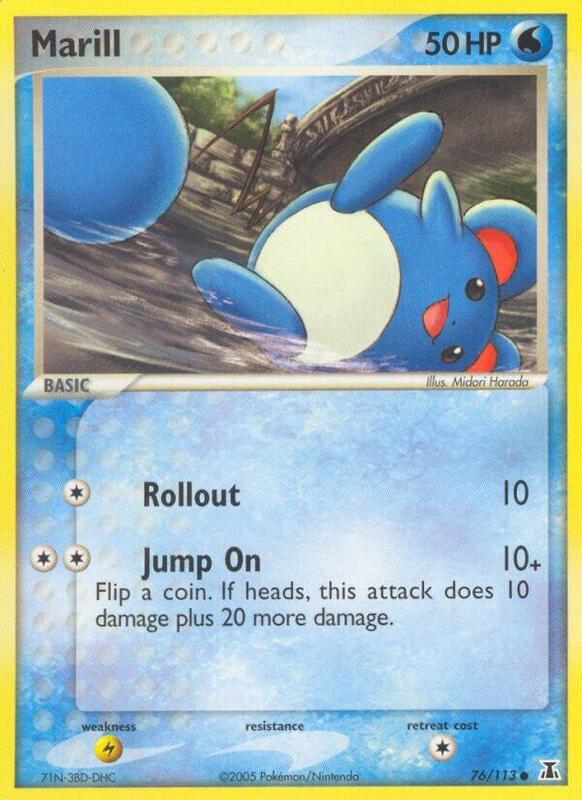 Marill - EX Delta Species - #76