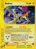 Raikou - Skyridge - #H26
