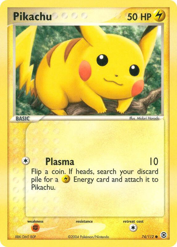 Pikachu - EX FireRed & LeafGreen - #74