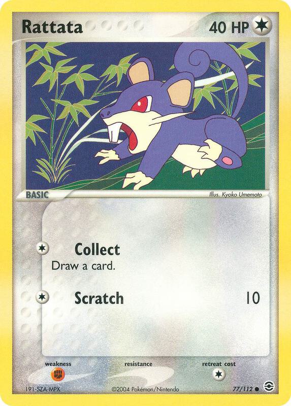 Rattata - EX FireRed & LeafGreen - #77