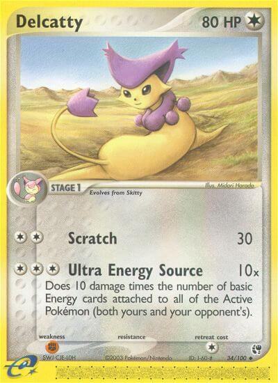 Delcatty - EX Sandstorm - #34