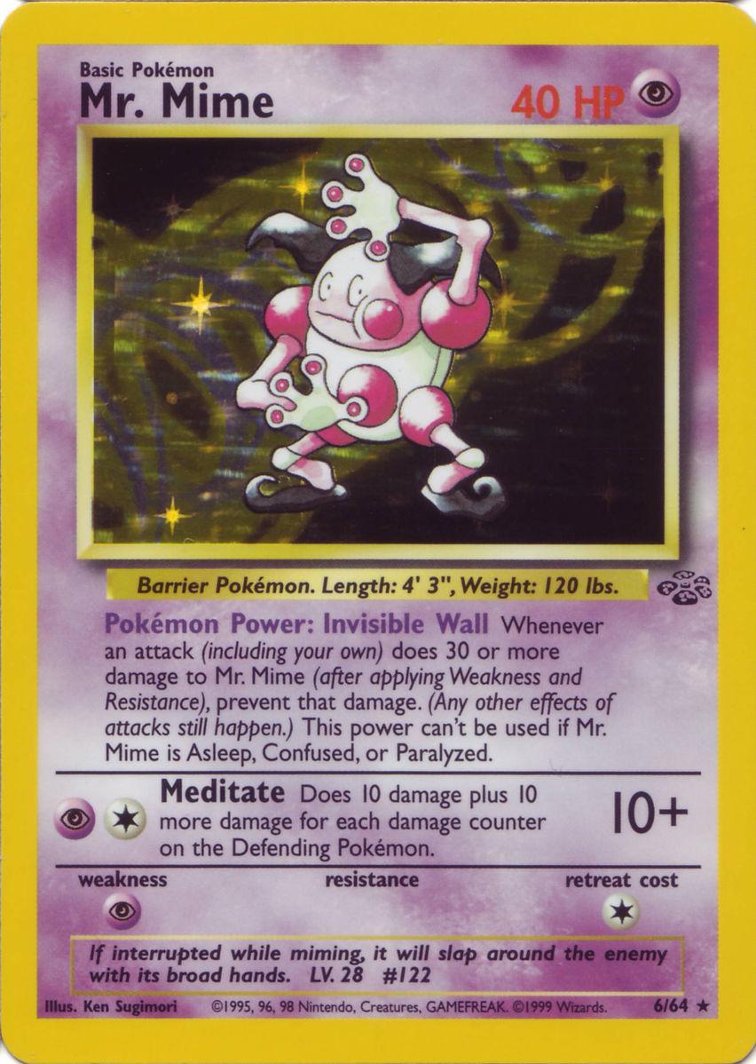 Mr. Mime - Jungle - #6