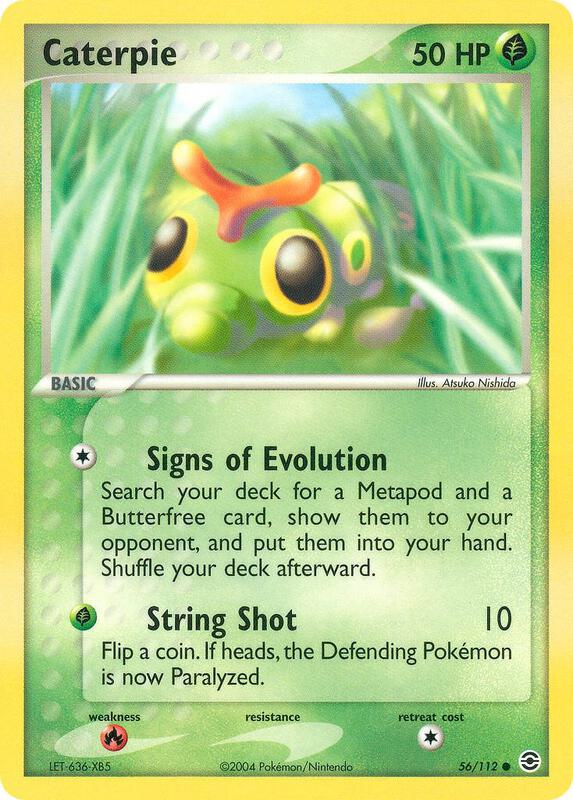 Caterpie - EX FireRed & LeafGreen - #56
