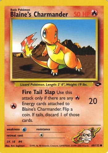 Blaine's Charmander - Gym Challenge - #60
