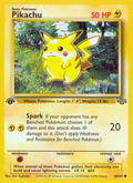 Pikachu - Jungle - #60 (1st Edition)