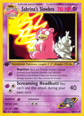 Sabrina's Slowbro - Gym Heroes - #60 (1st Edition)