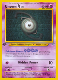 Unown Z - Neo Destiny - #60 (1st Edition)