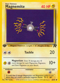 Magnemite - Team Rocket - #60 (1st Edition)