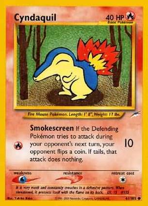 Cyndaquil - Neo Destiny - #61