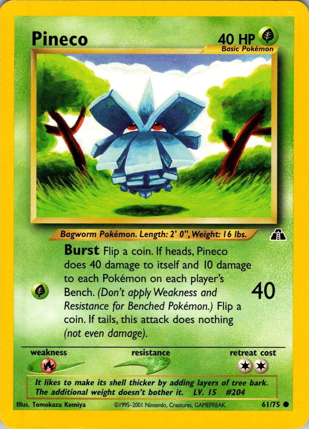 Pineco - Neo Discovery - #61