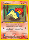 Cyndaquil - Neo Destiny - #61 (1st Edition)