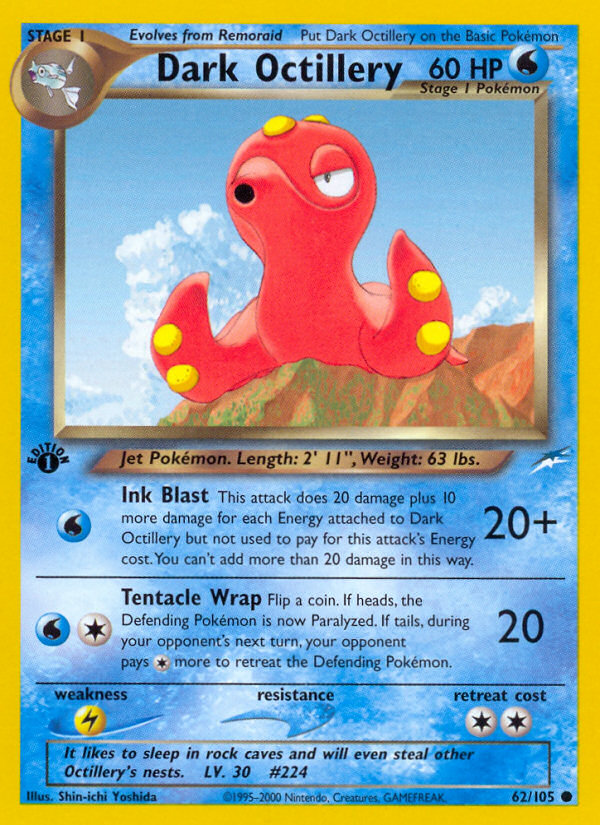 Dark Octillery - Neo Destiny - #62 (1st Edition)