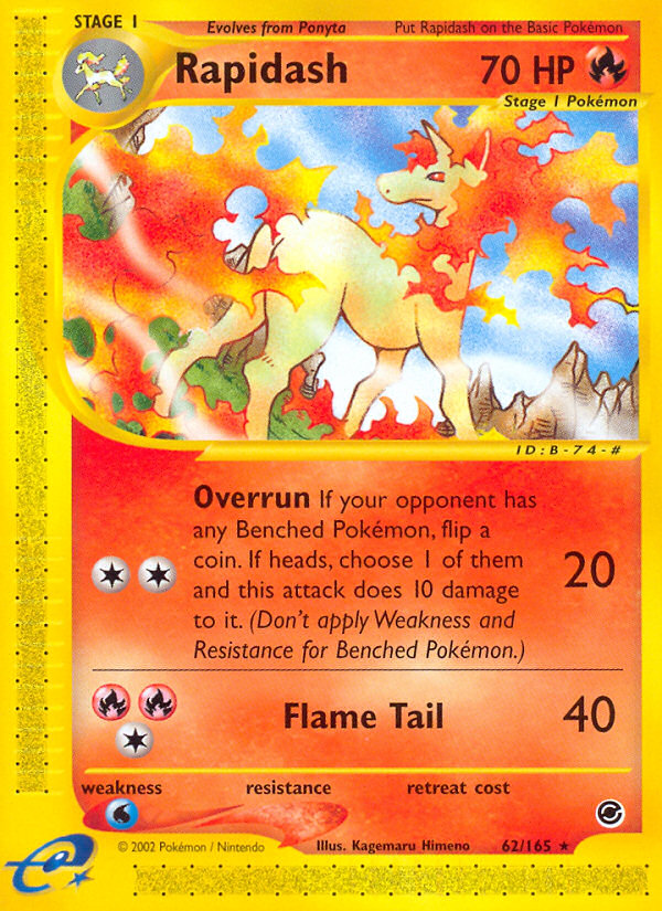 Rapidash - Expedition - #62