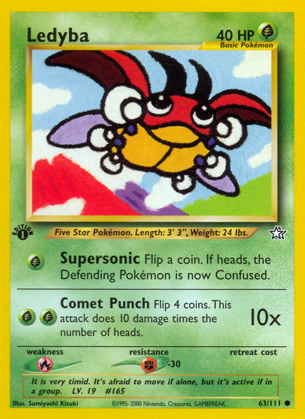 Ledyba - Neo Genesis - #63 (1st Edition)