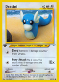 Dratini - Neo Destiny - #63 (1st Edition)