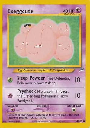 Exeggcute - Neo Destiny - #64