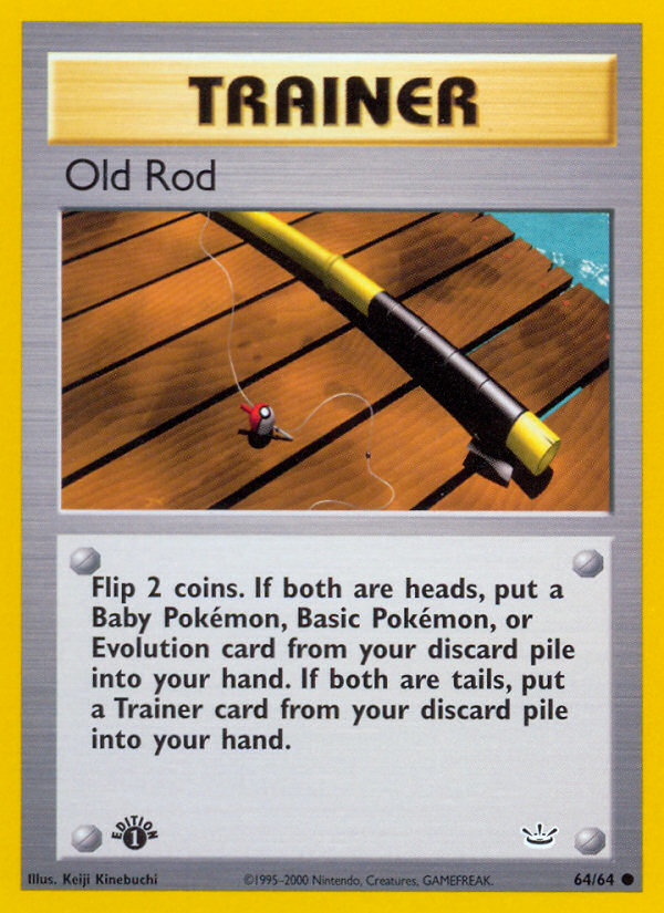 Old Rod - Neo Revelation - #64 (1st Edition)