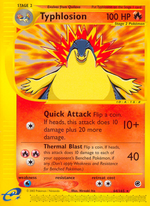 Typhlosion - Expedition - #64