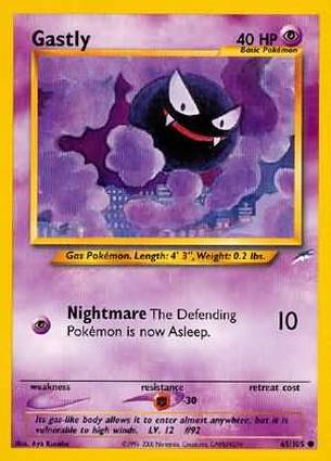 Gastly - Neo Destiny - #65