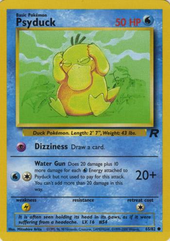 Psyduck - Team Rocket - #65