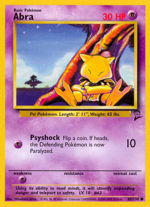 Abra - Base Set 2 - #65