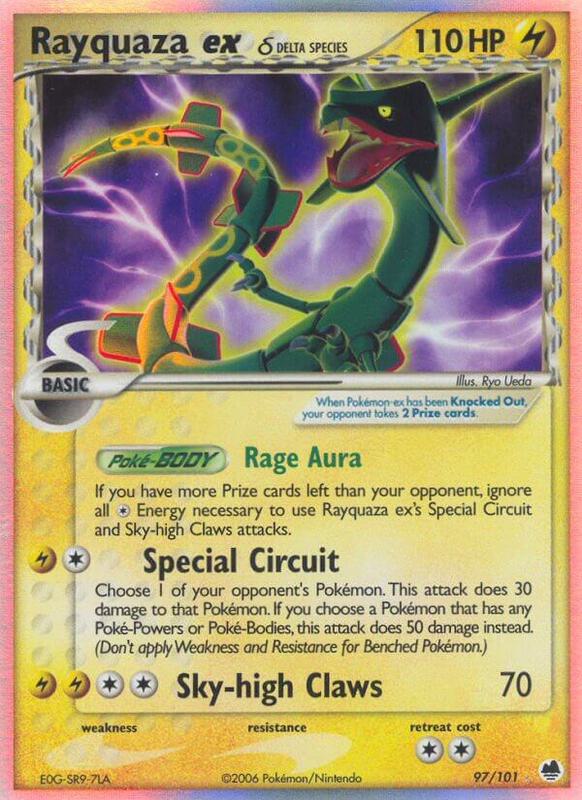 Rayquaza ex (Delta Species) - EX Dragon Frontiers - #97