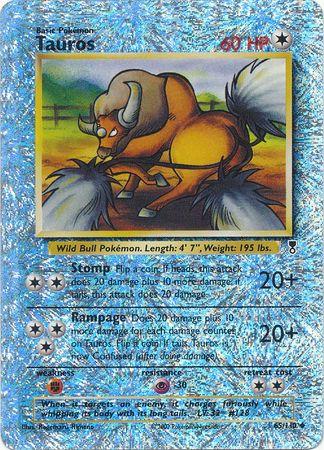 Tauros - Legendary Collection - #65 (Reverse Holo)